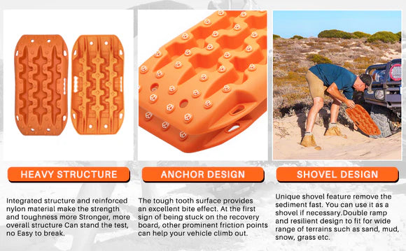 2Pcs Recovery Board Mini, 3rd Gen & Mounting Kit (Orange)