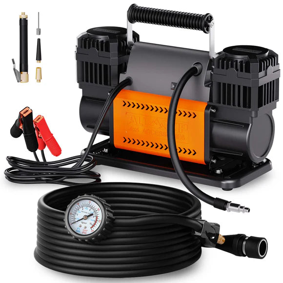 Air Compressor Kit Dual Cylinder - 12.35 ft³/Min - 12V DC