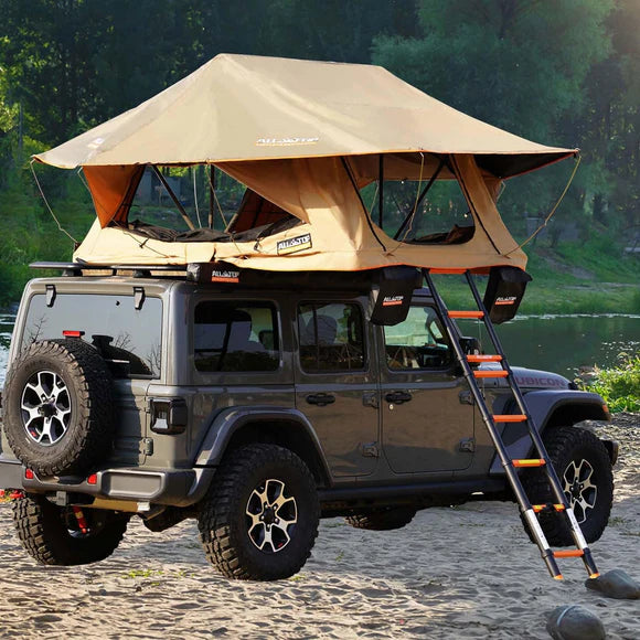 roof rack tent Rooftop Tent w/ Ladder