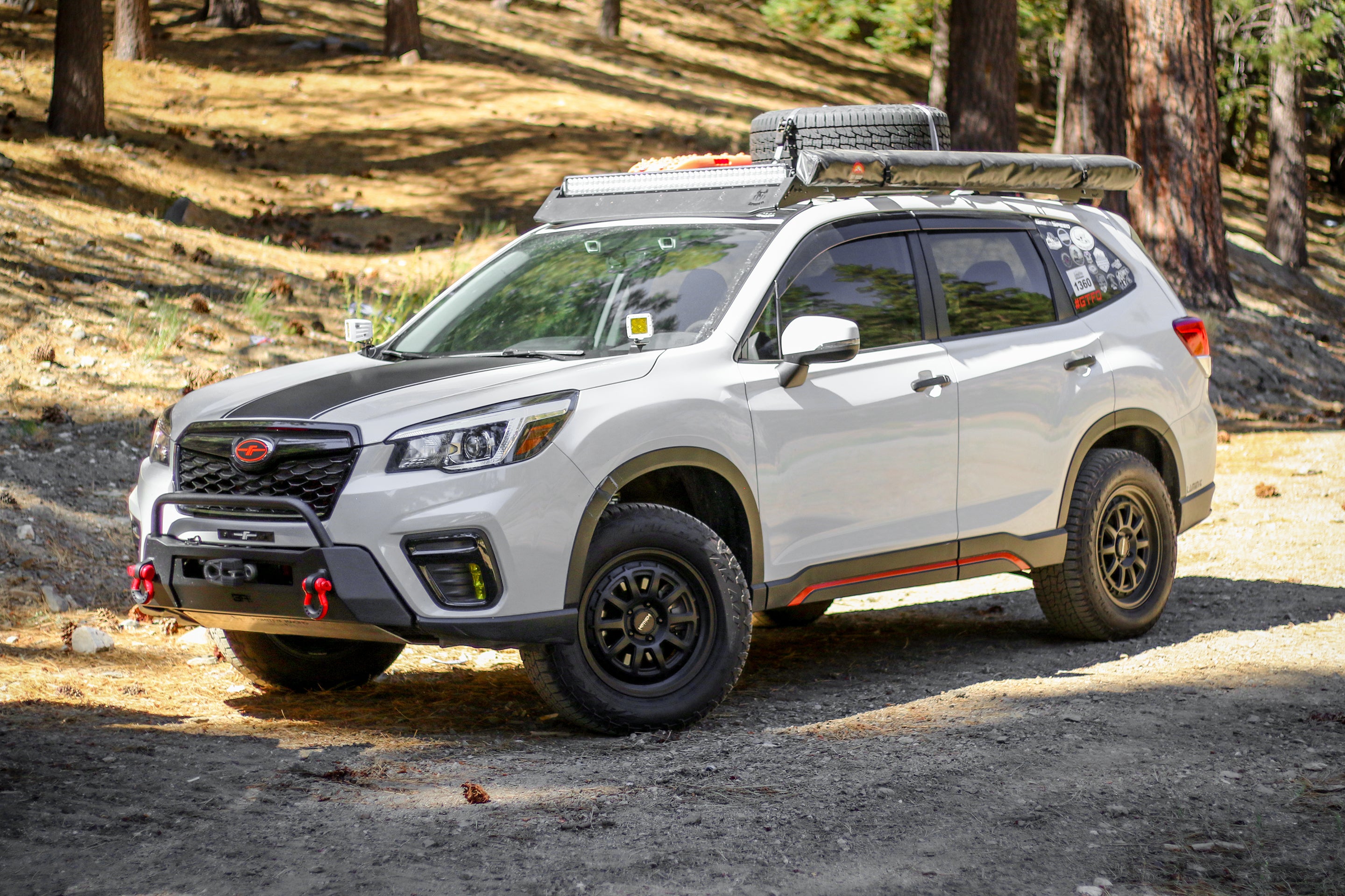 Body Armor 4x4 - 2019-2022 Subaru Forester HiLine Front Winch Bumper image 1