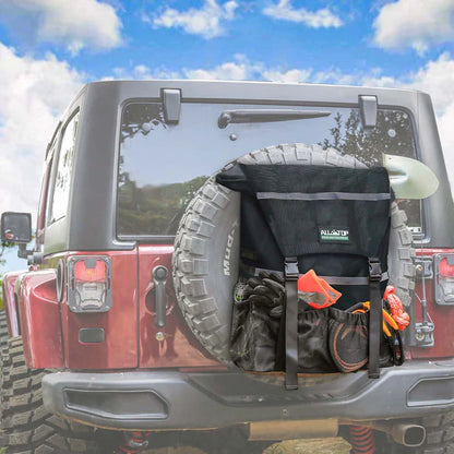 Spare Tire Trash Bag - Carbon Black