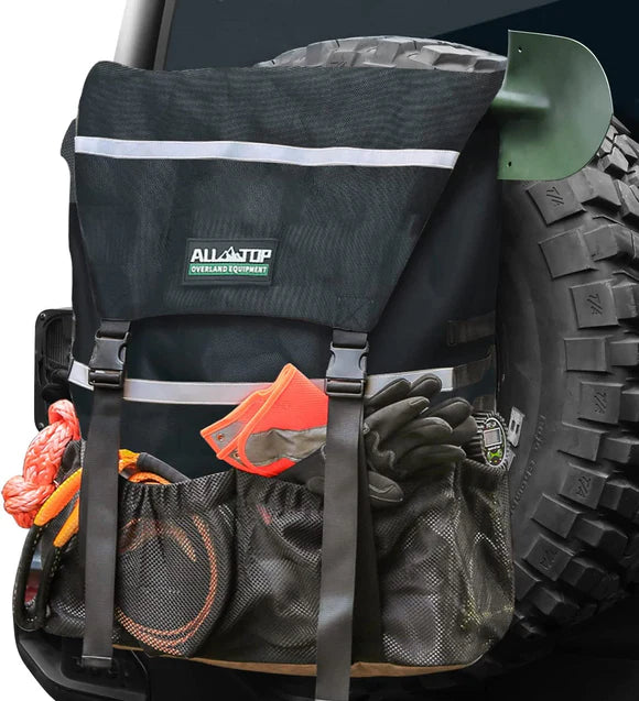 Spare Tire Trash Bag - Carbon Black