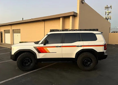 Toyota Land Cruiser 2024 Retro Decal Design