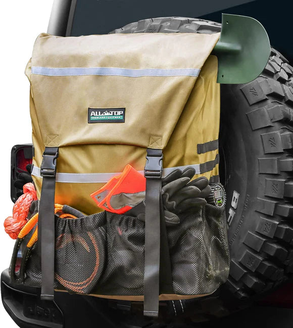 Spare Tire Trash Bag - Gobi Tan