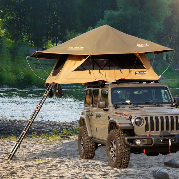 Rooftop Tent w/ Ladder - 7.9ft x 5.3ft