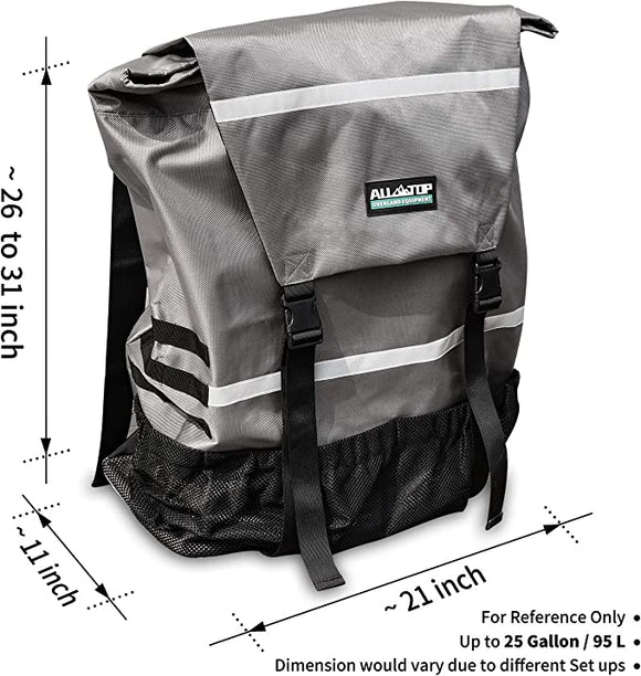 Spare Tire Trash Bag - Rhino Gray