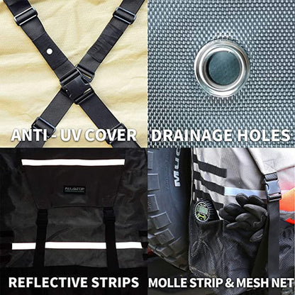 Spare Tire Trash Bag - Rhino Gray