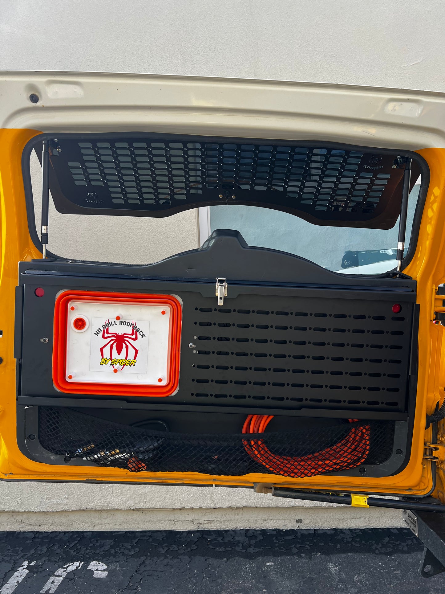 Toyota FJ Cruiser Rear Back Window MOLLE Panel (2007–2014)