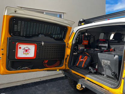 Toyota FJ Cruiser Rear Back Window MOLLE Panel (2007–2014)