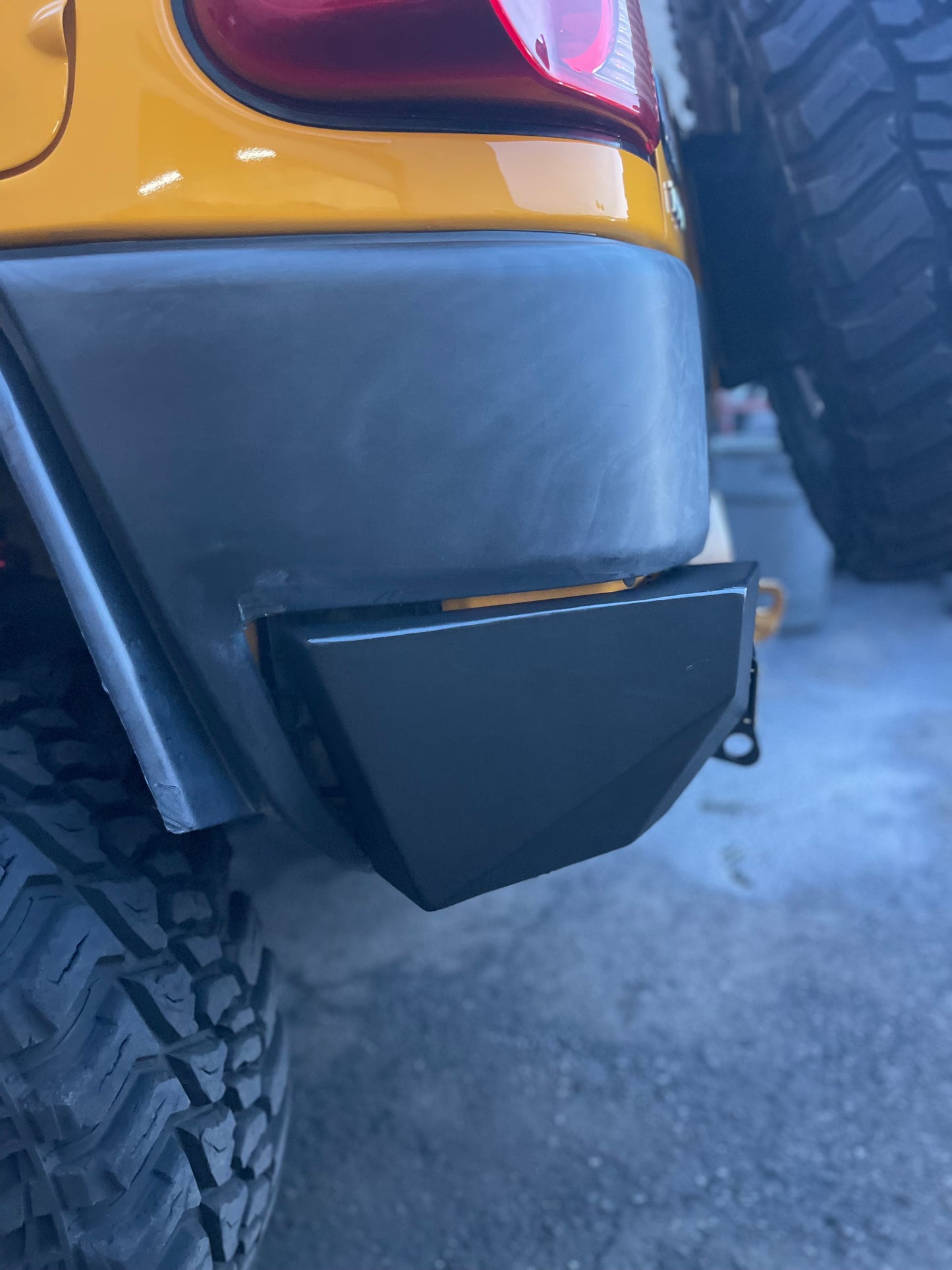 Toyota FJ Cruiser High Clearance Steel Rear Bumper (2-4 Weeks Lead Time)