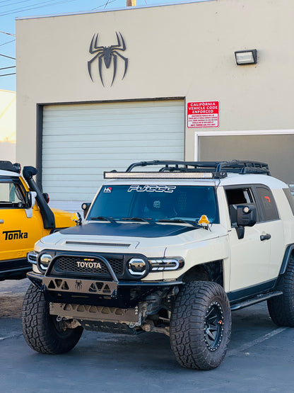 TOYOTA FJ CURISER 2007-2017 HIGH CLEARANCE STEEL FRONT BUMPER (2-4 Weeks Lead Time)