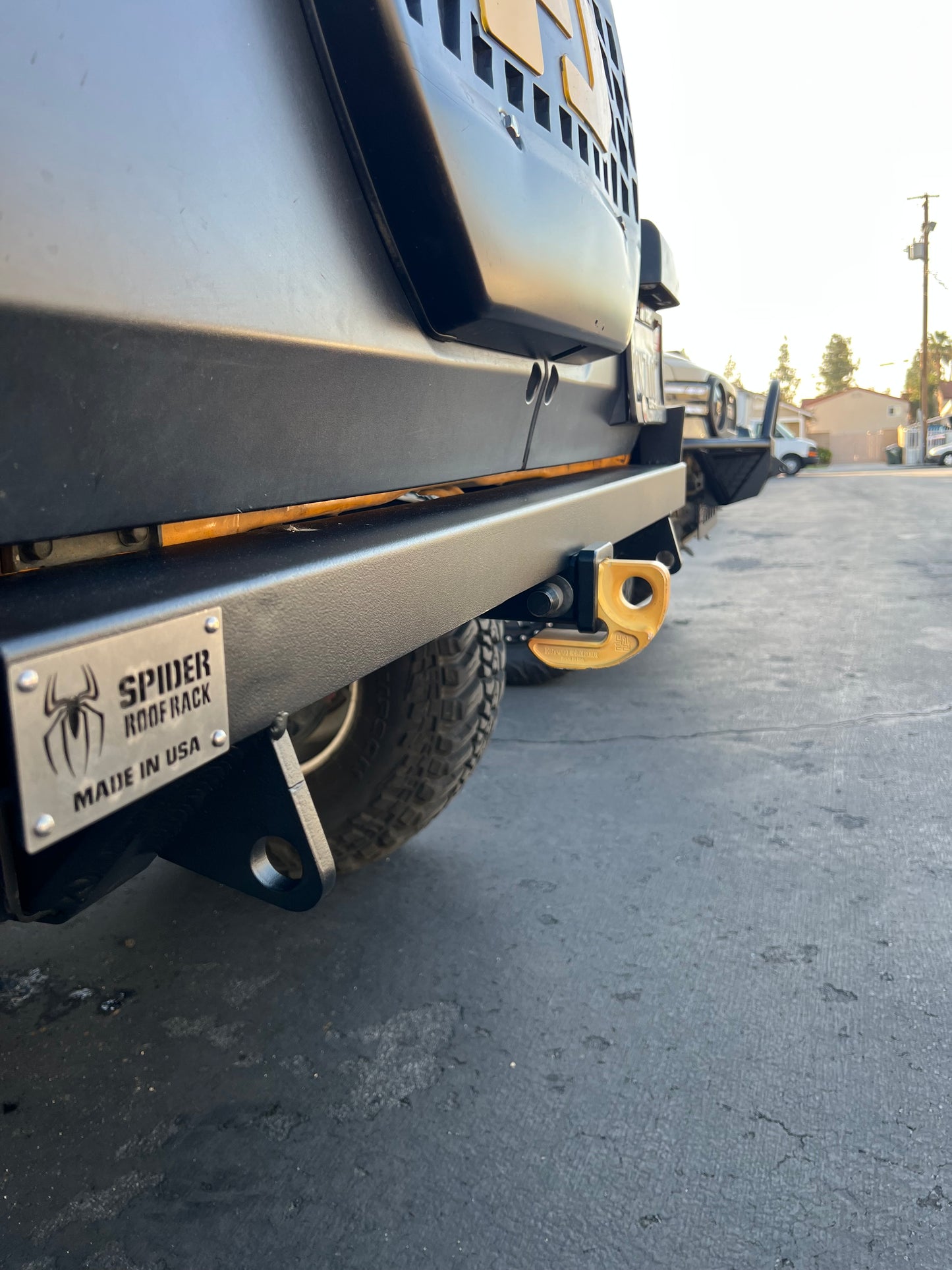 Toyota FJ Cruiser High Clearance Steel Rear Bumper (2-4 Weeks Lead Time)