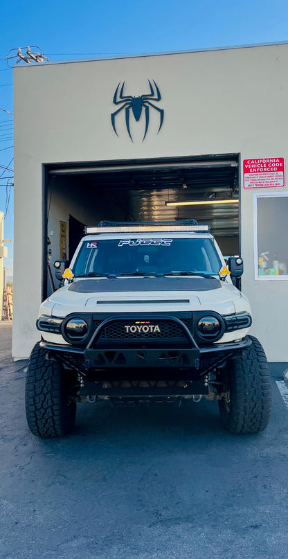 TOYOTA FJ CURISER 2007-2017 HIGH CLEARANCE STEEL FRONT BUMPER (2-4 Weeks Lead Time)