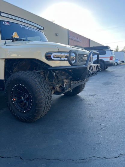 TOYOTA FJ CURISER 2007-2017 HIGH CLEARANCE STEEL FRONT BUMPER (2-4 Weeks Lead Time)