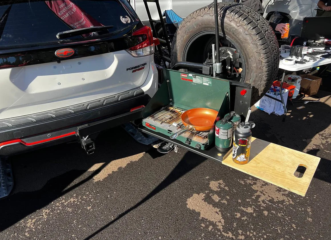 Spare Tire Swing Out – Spider Roof Rack