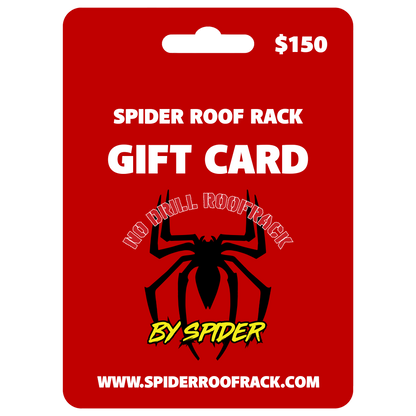 Spider Roof Rack Gift Card Credit